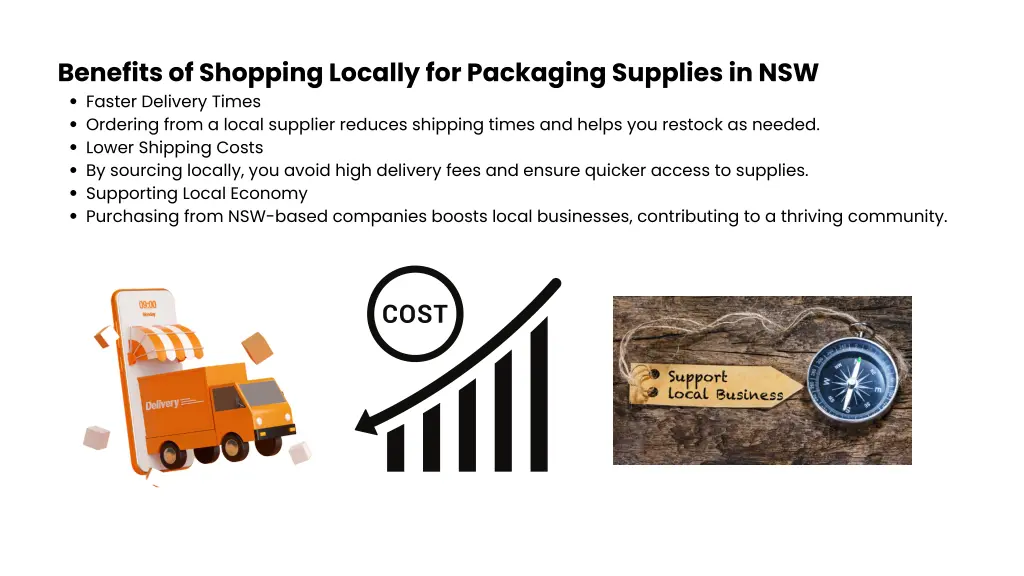 benefits of shopping locally for packaging