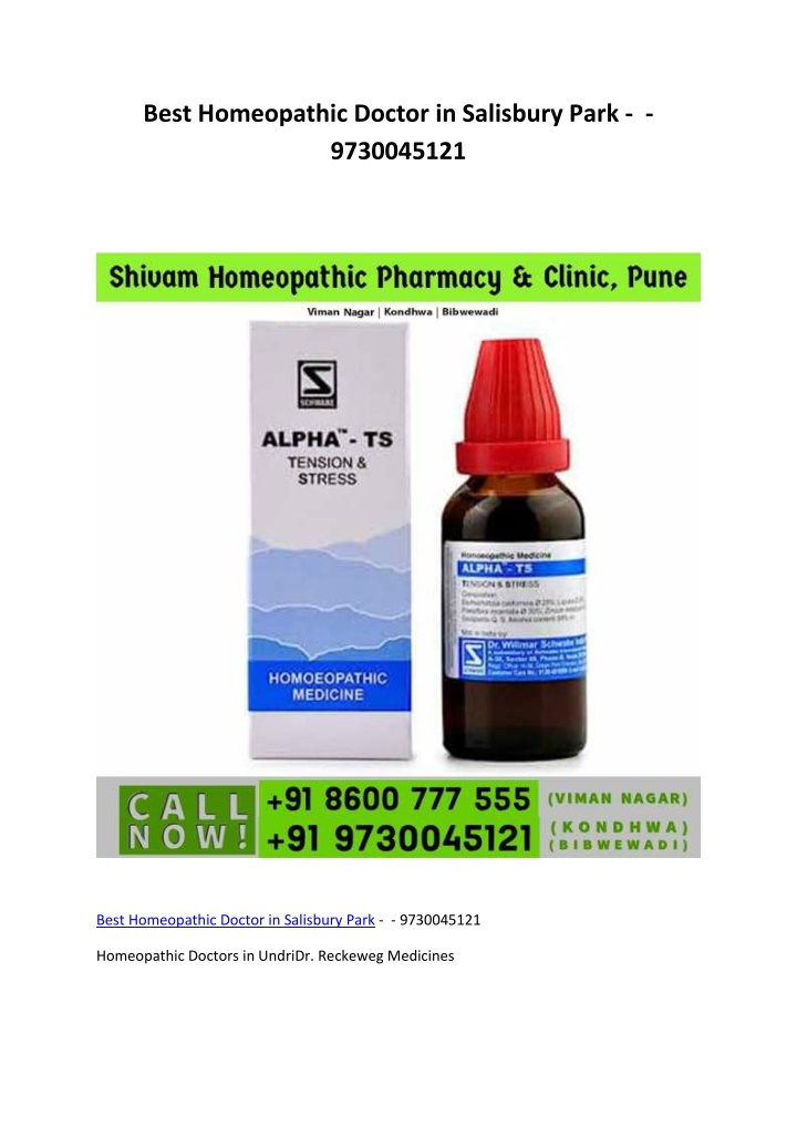 best homeopathic doctor in salisbury park