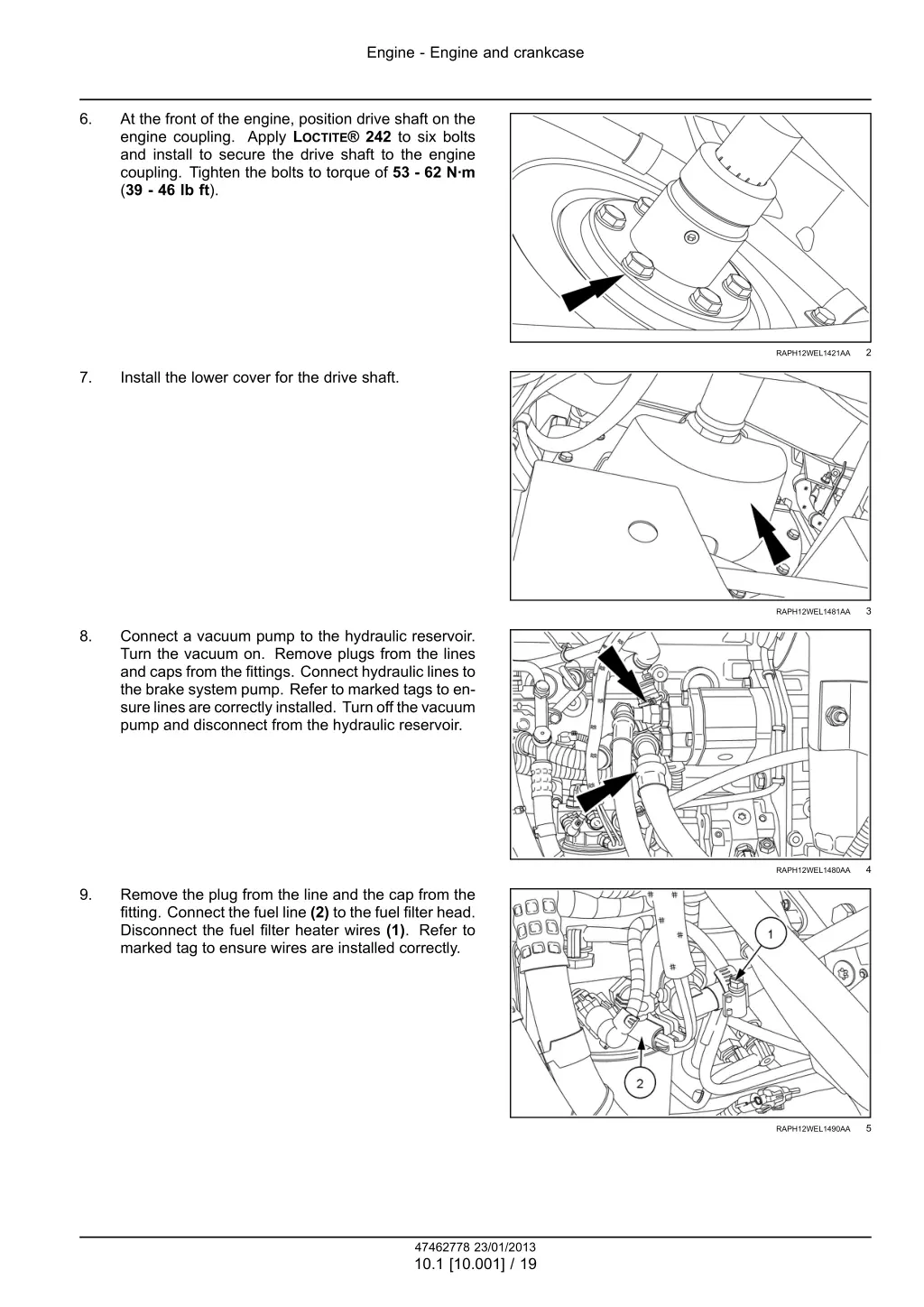 engine engine and crankcase 15