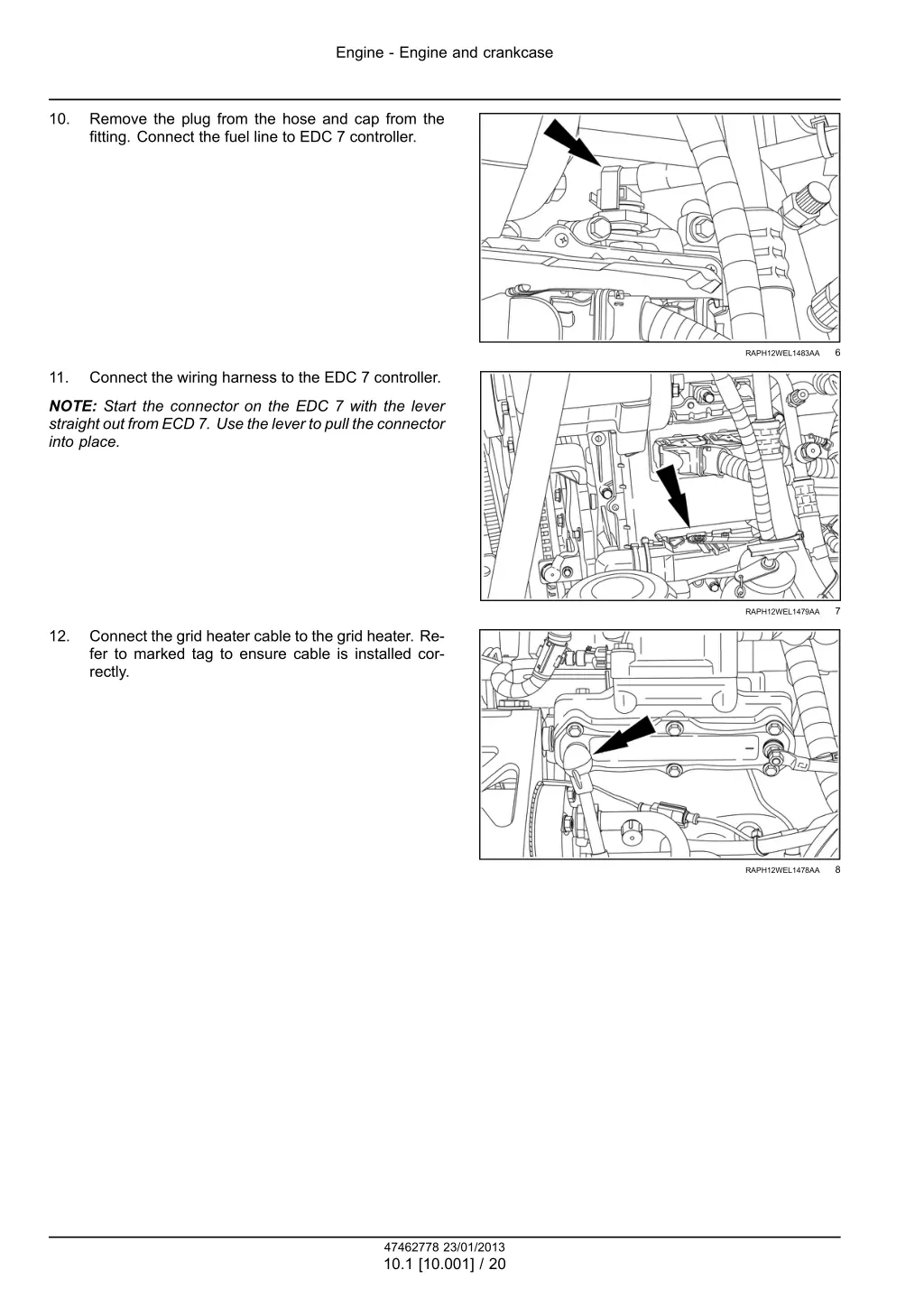 engine engine and crankcase 16