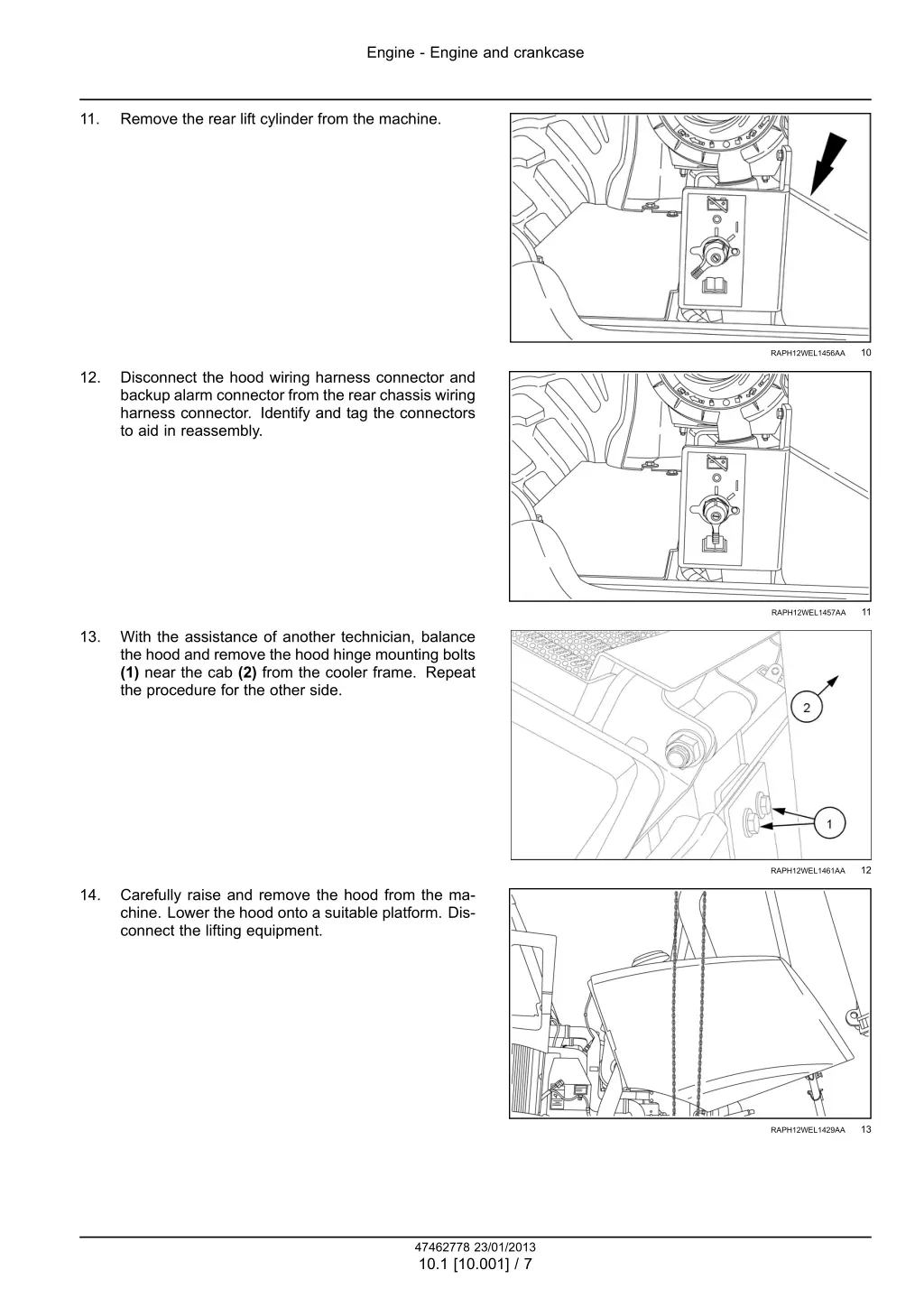 engine engine and crankcase 3