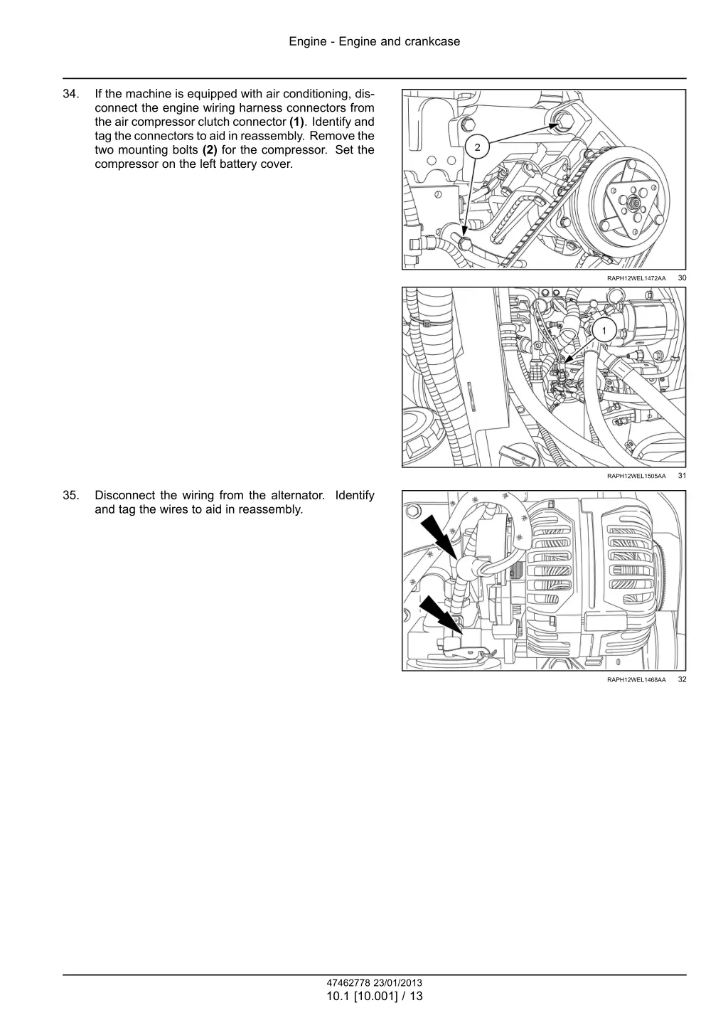 engine engine and crankcase 9