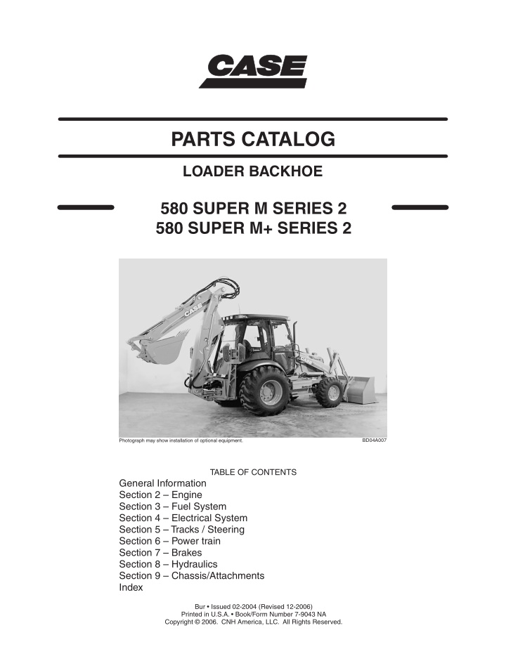 parts catalog