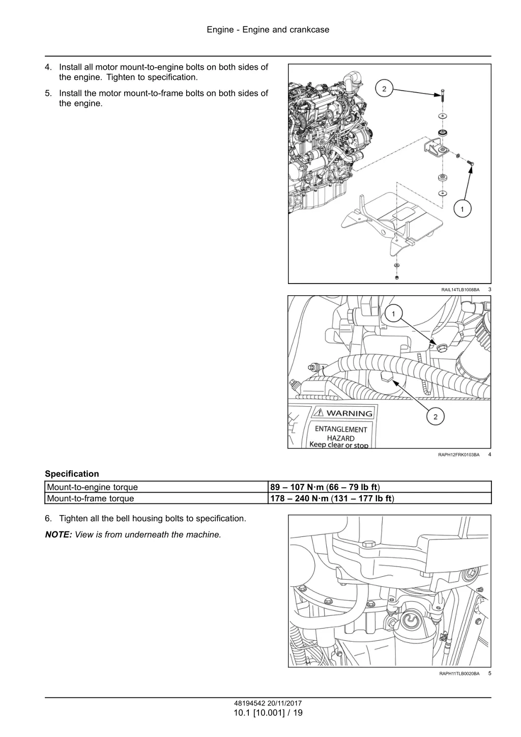 engine engine and crankcase 15