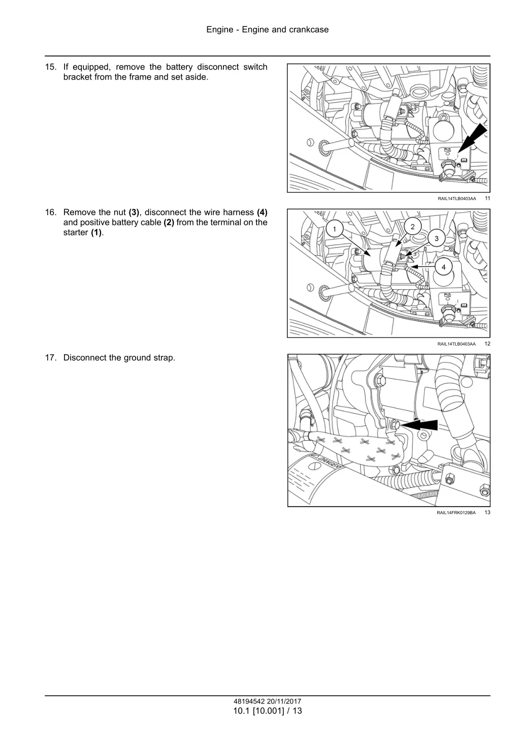 engine engine and crankcase 9