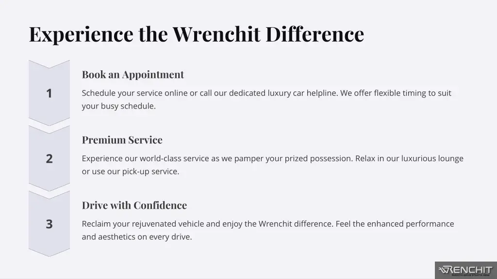 experience the wrenchit difference