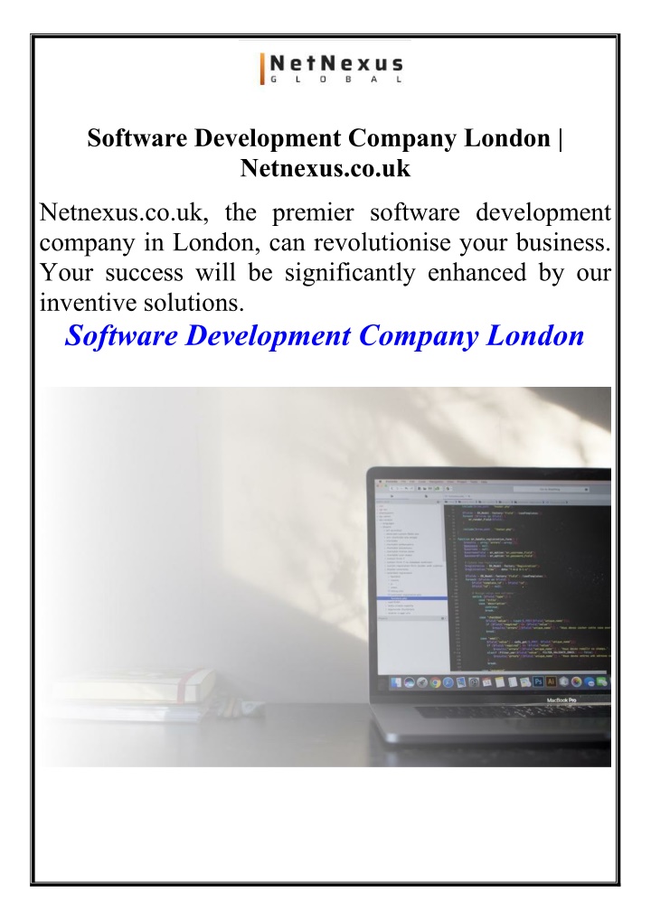 software development company london netnexus co uk