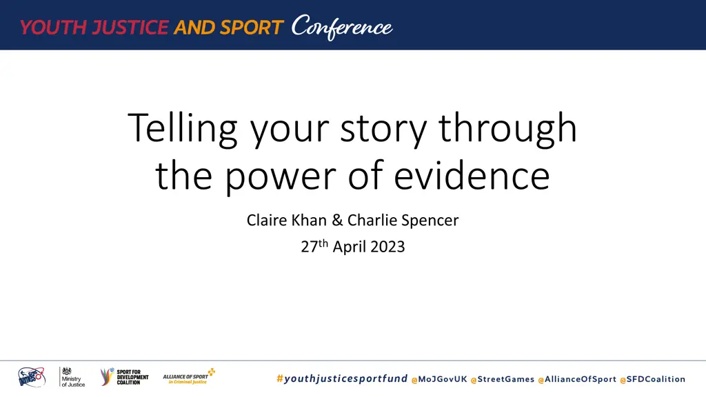 telling your story through the power of evidence