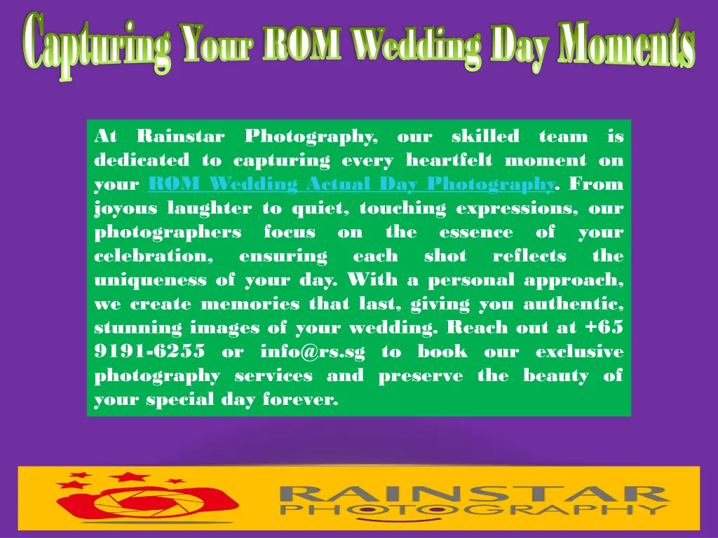 capturing your rom wedding day moments capturing 3