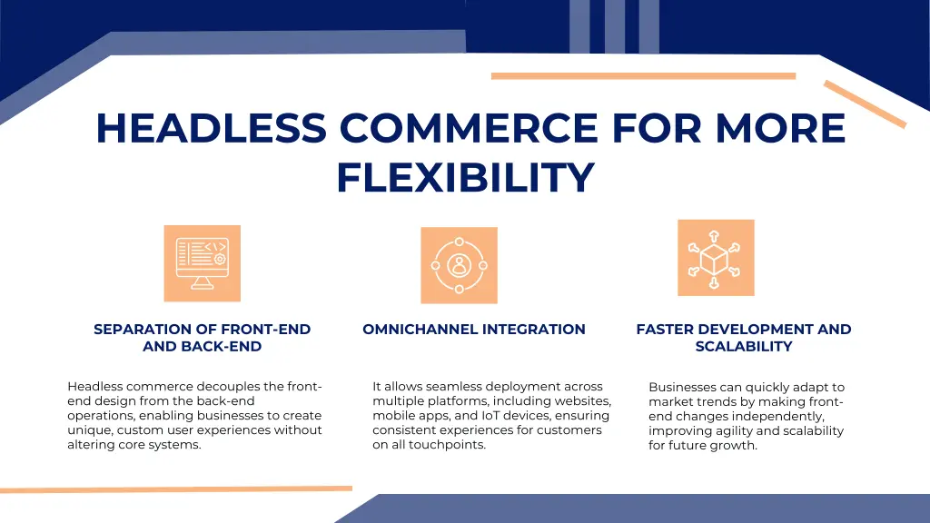 headless commerce for more flexibility