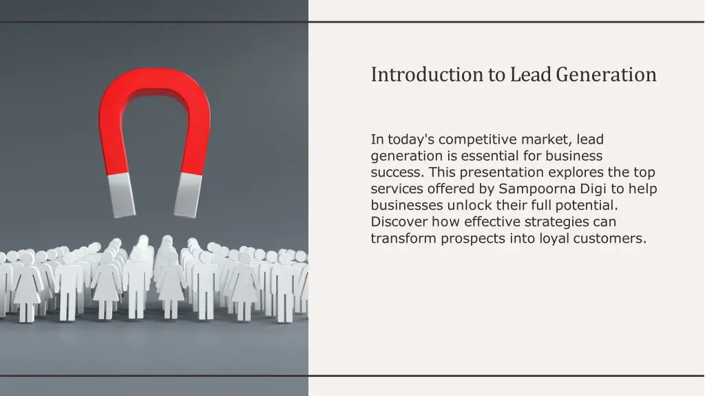 introduction to lead generation