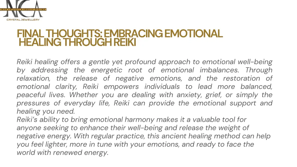 final thoughts embracing emotional healing