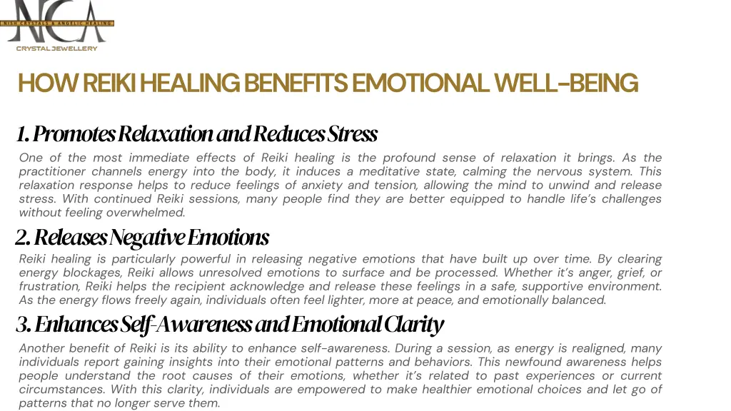 how reiki healing benefits emotional well being