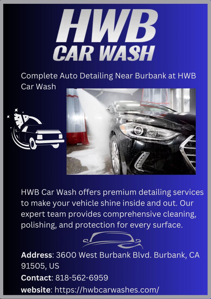 complete auto detailing near burbank