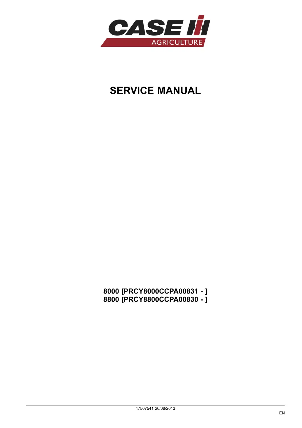 service manual 1