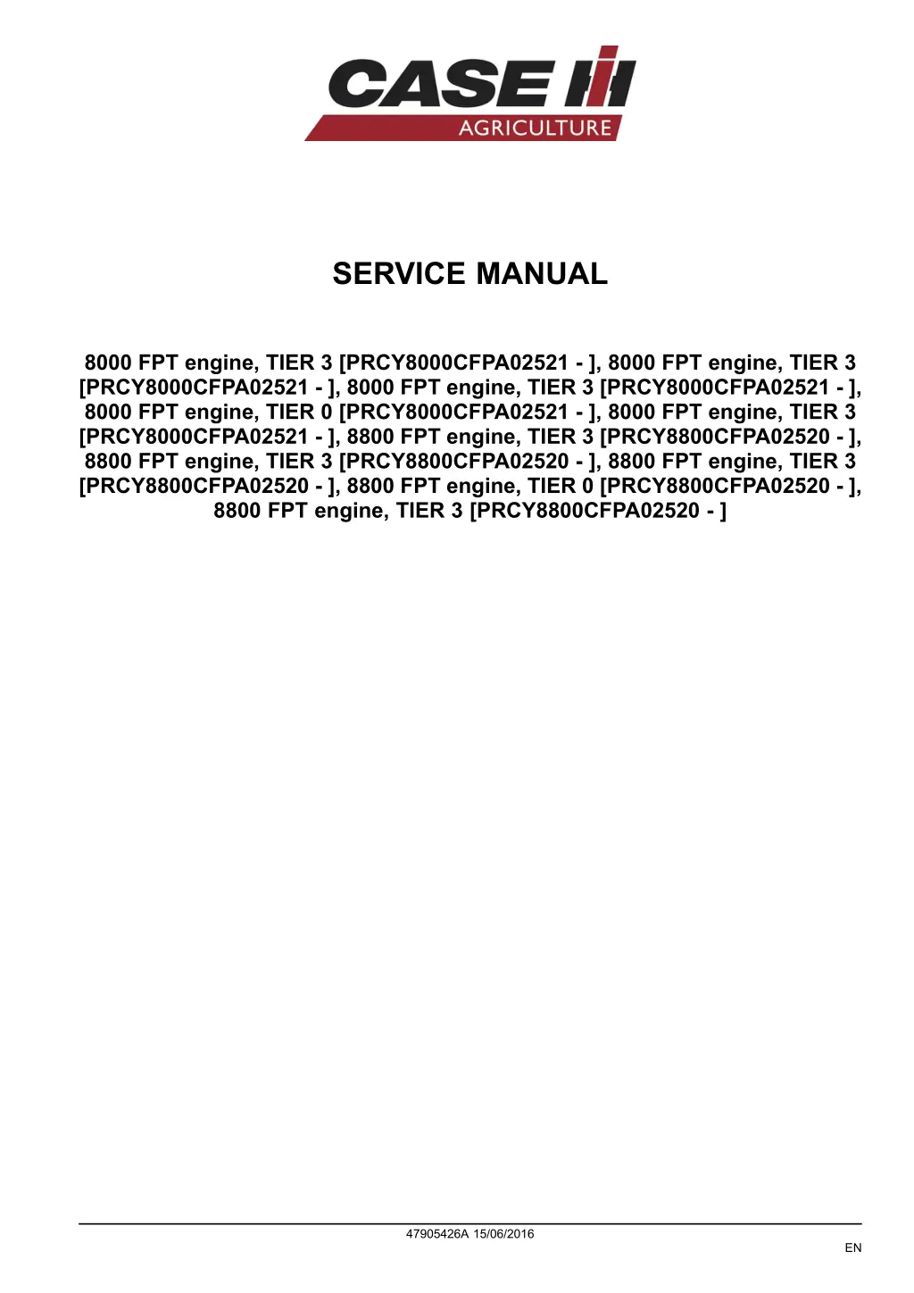 service manual 1