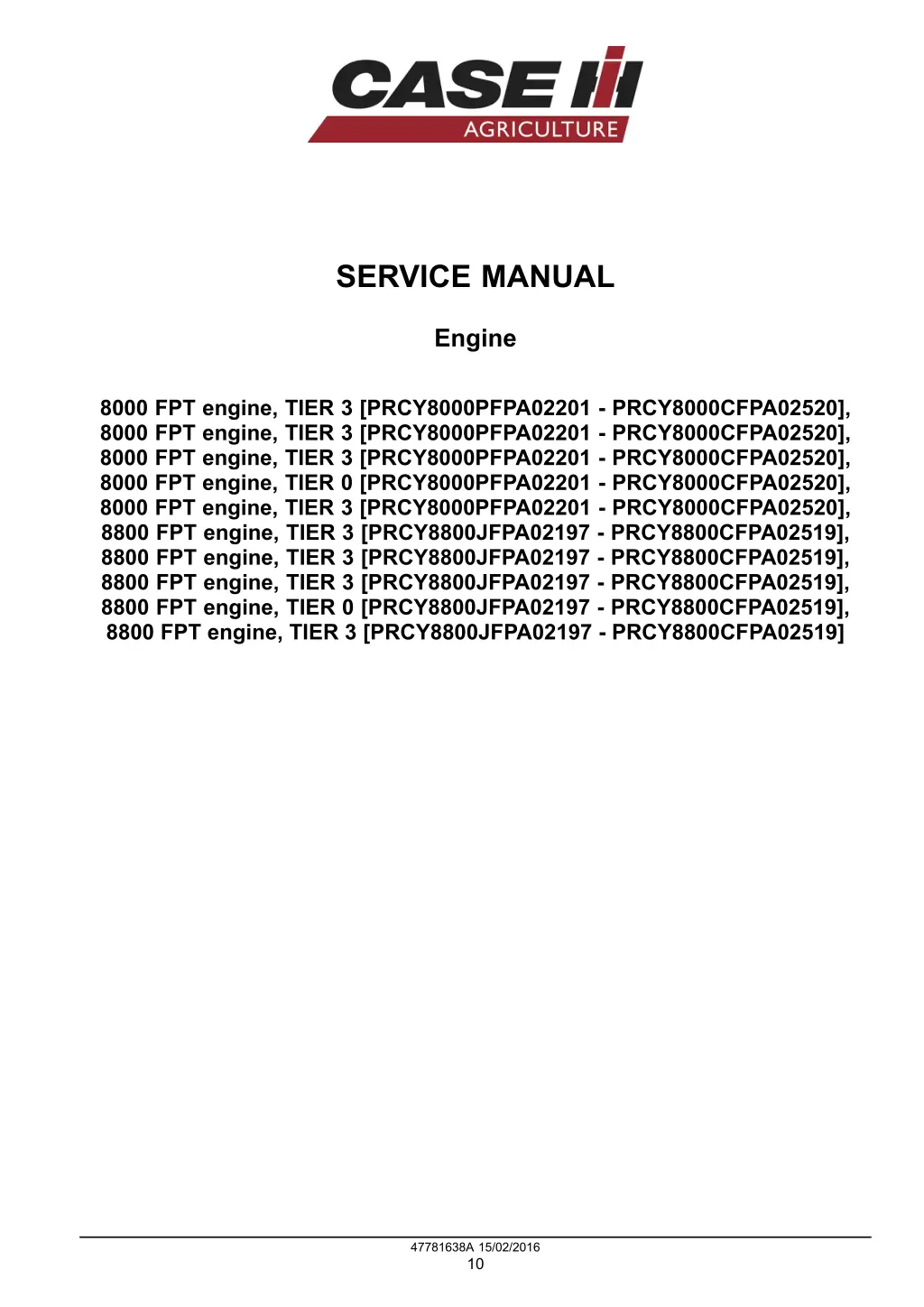 service manual 2