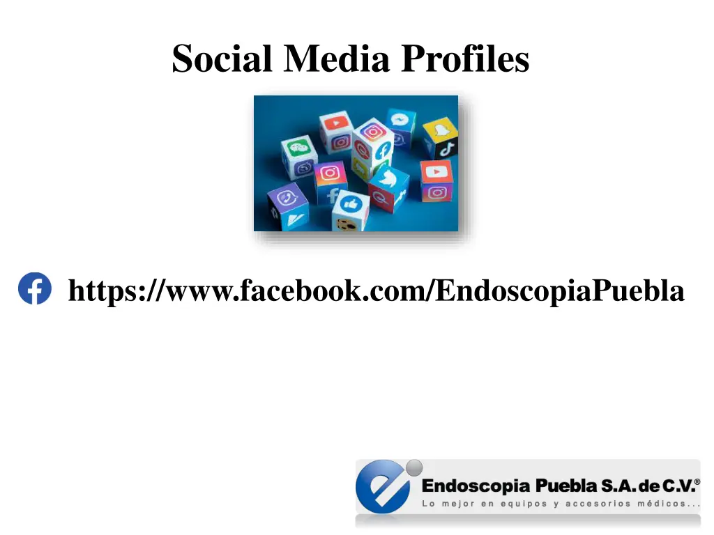 social media profiles