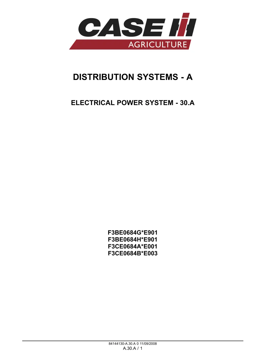 distribution systems a