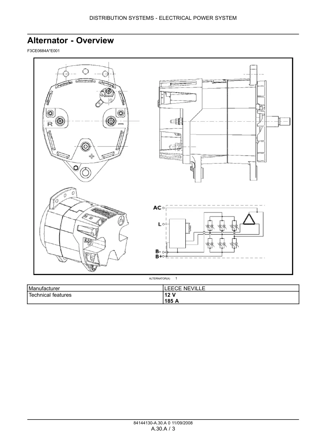 distribution systems electrical power system