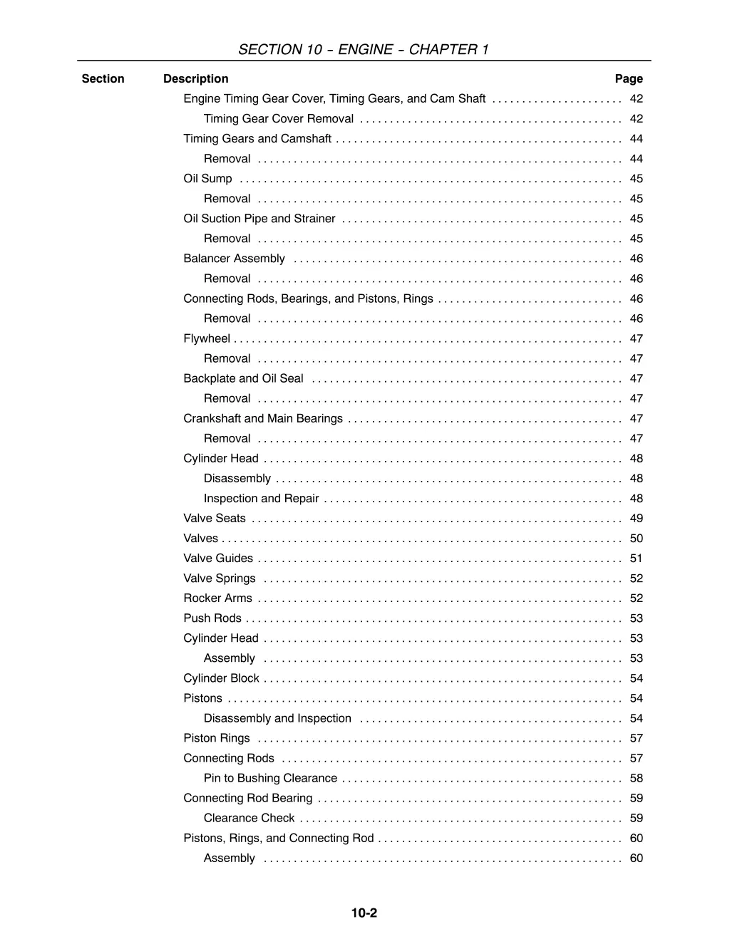 section 10 engine chapter 1 1