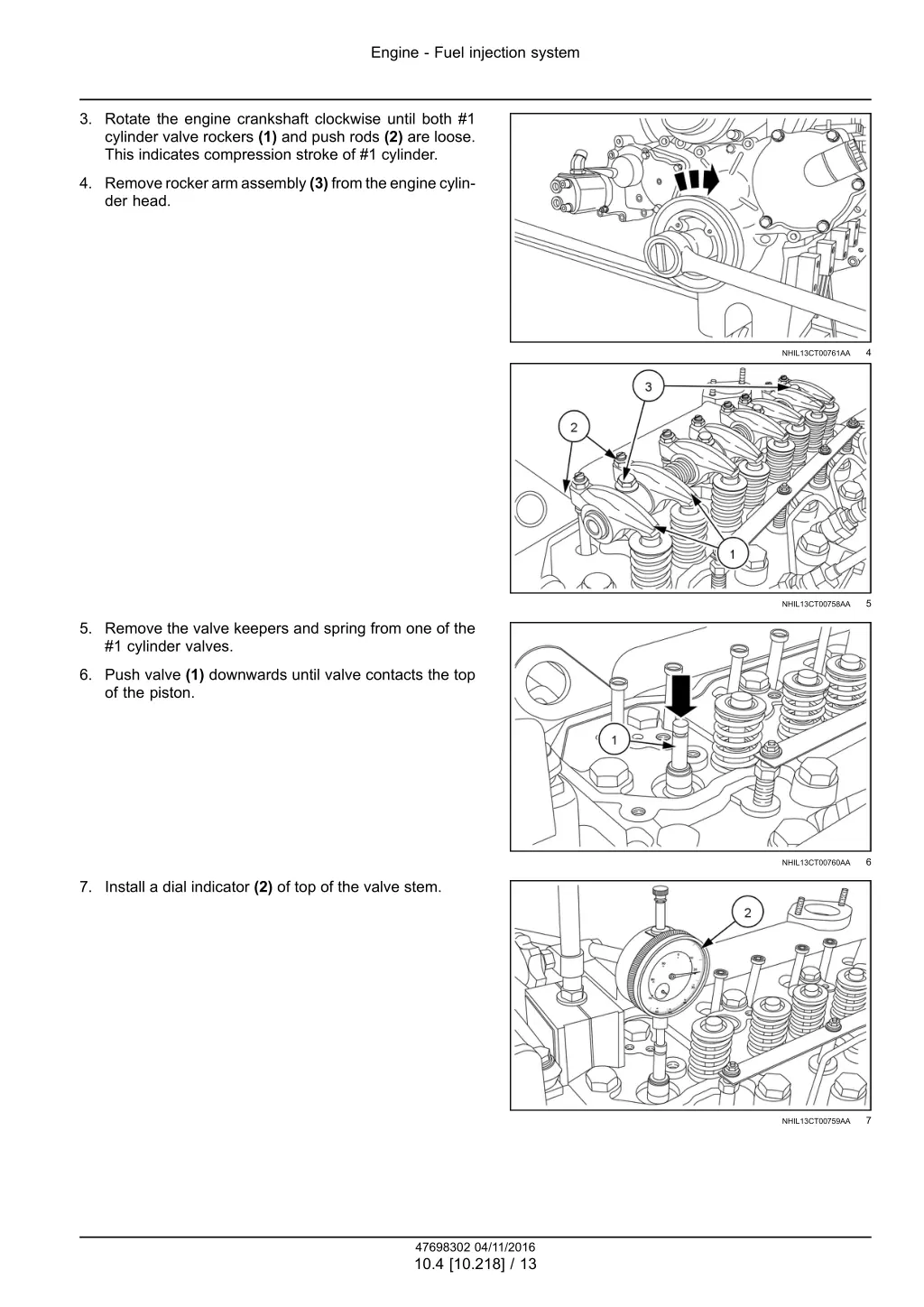 engine fuel injection system 1