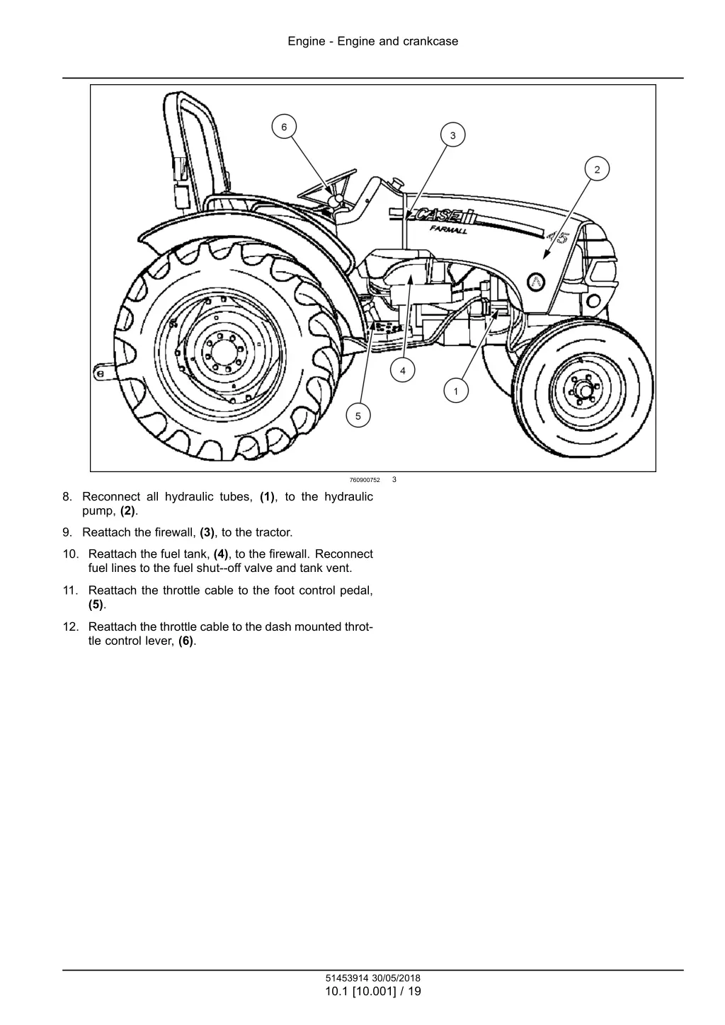 engine engine and crankcase 11