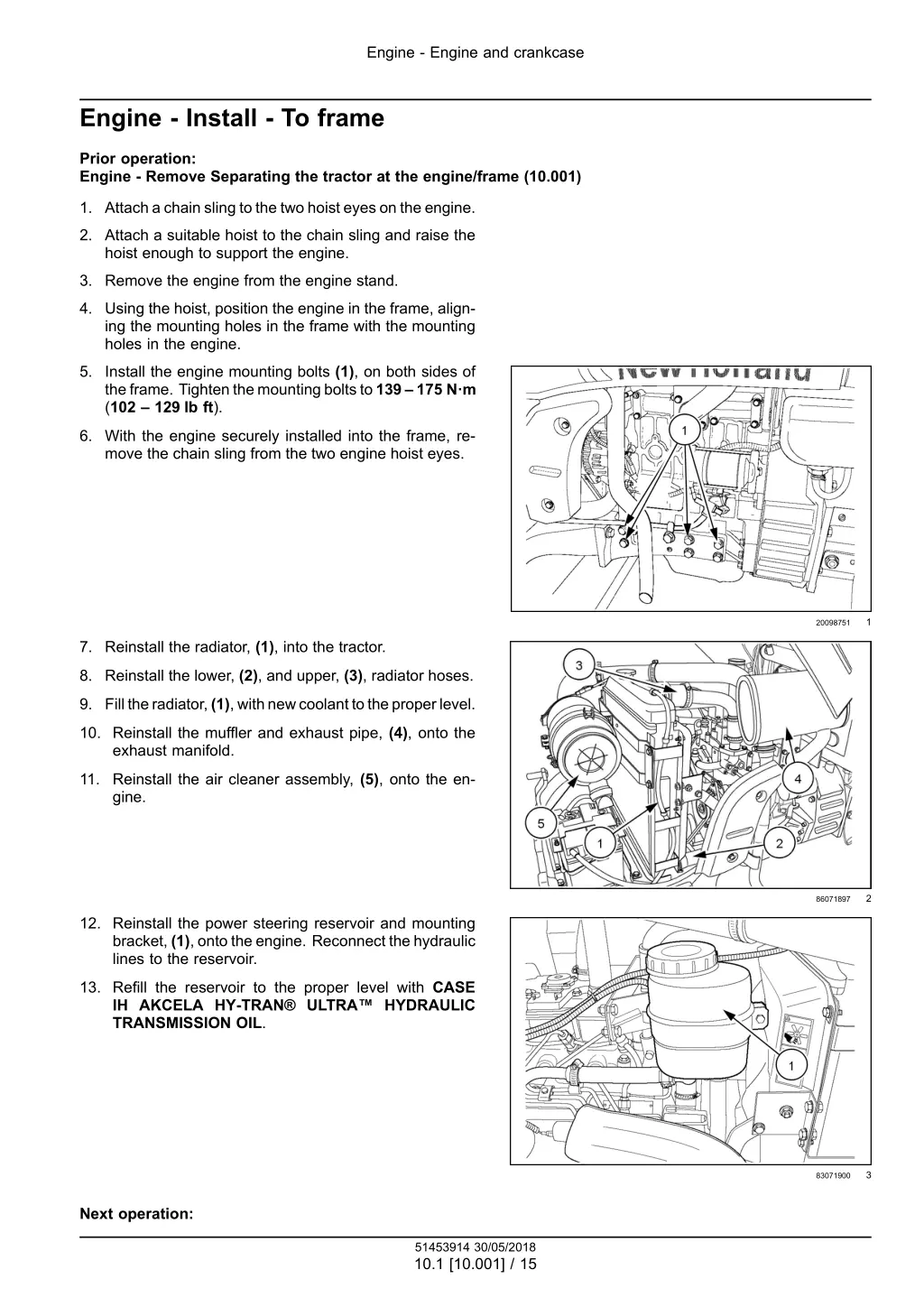 engine engine and crankcase 8