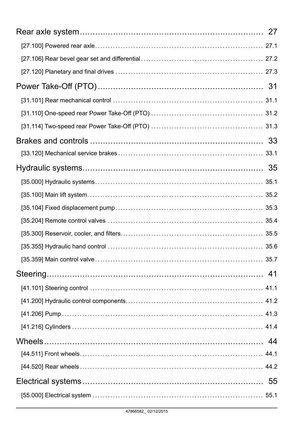 rear axle system 27