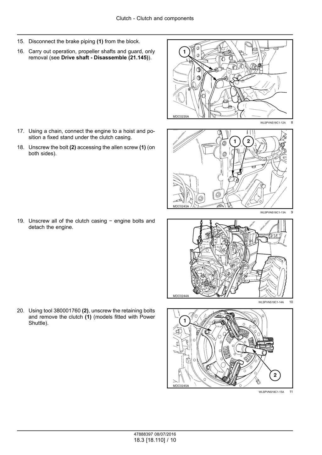 clutch clutch and components 2