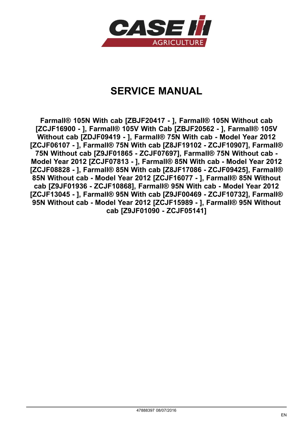 service manual