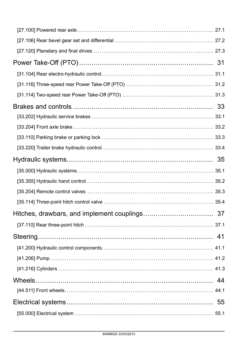 27 100 powered rear axle 27 1