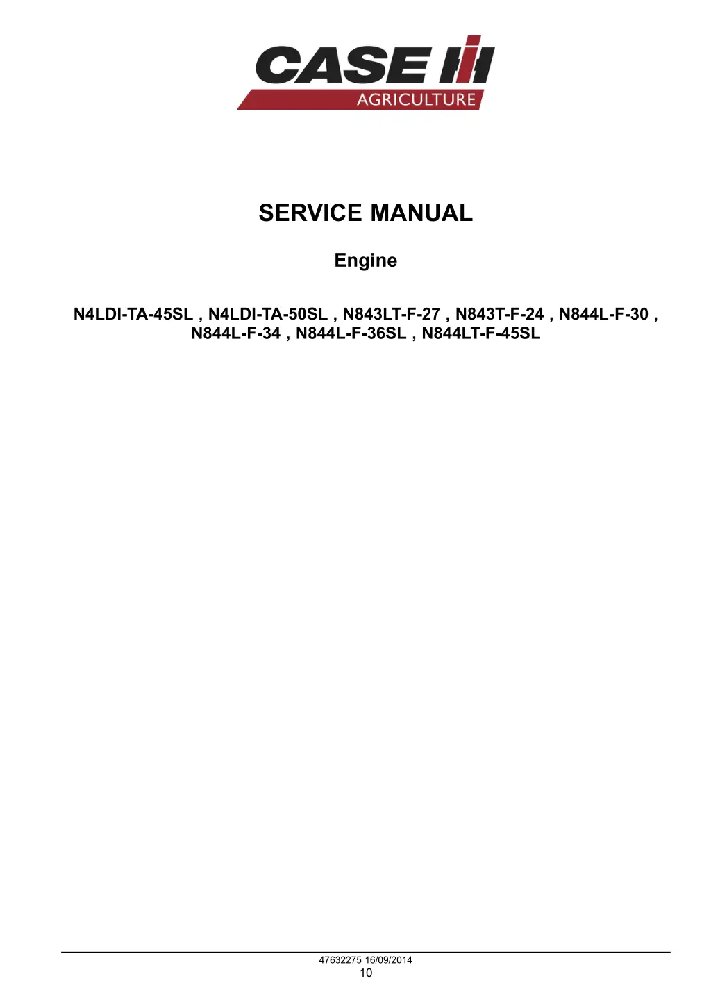 service manual 1