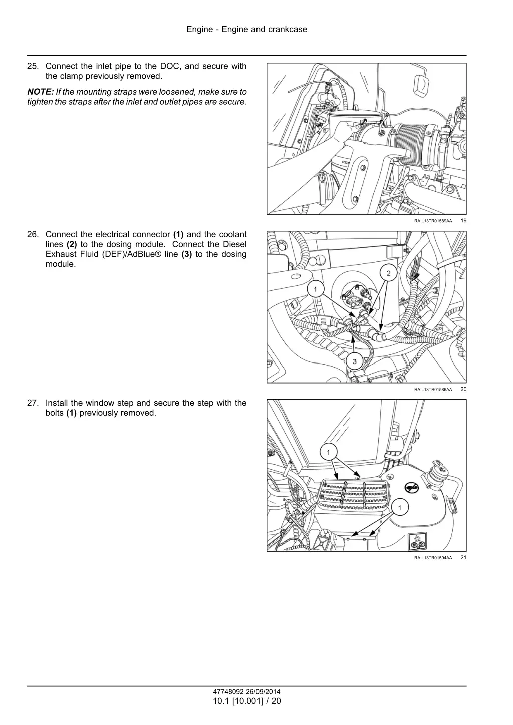 engine engine and crankcase 16