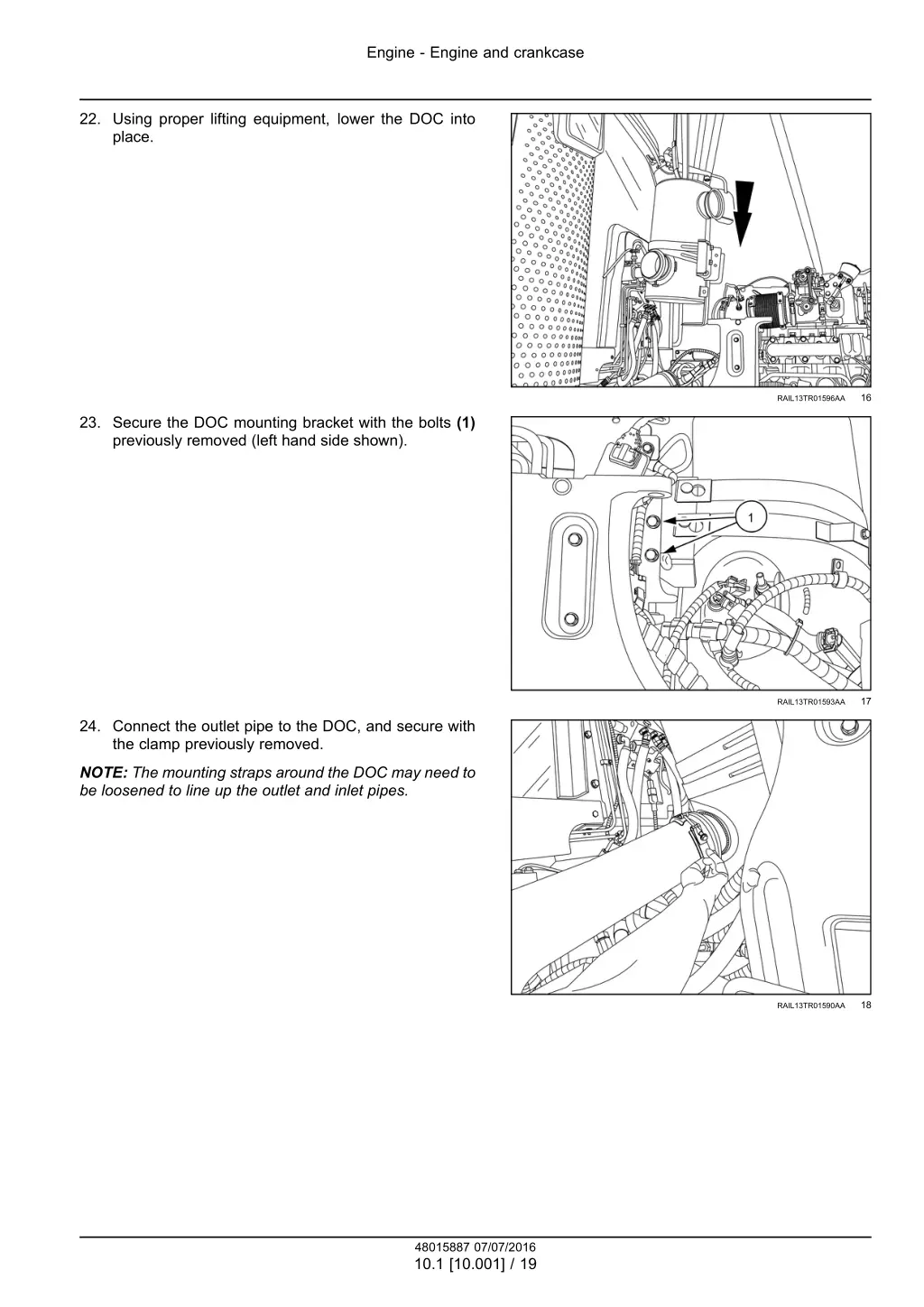 engine engine and crankcase 15