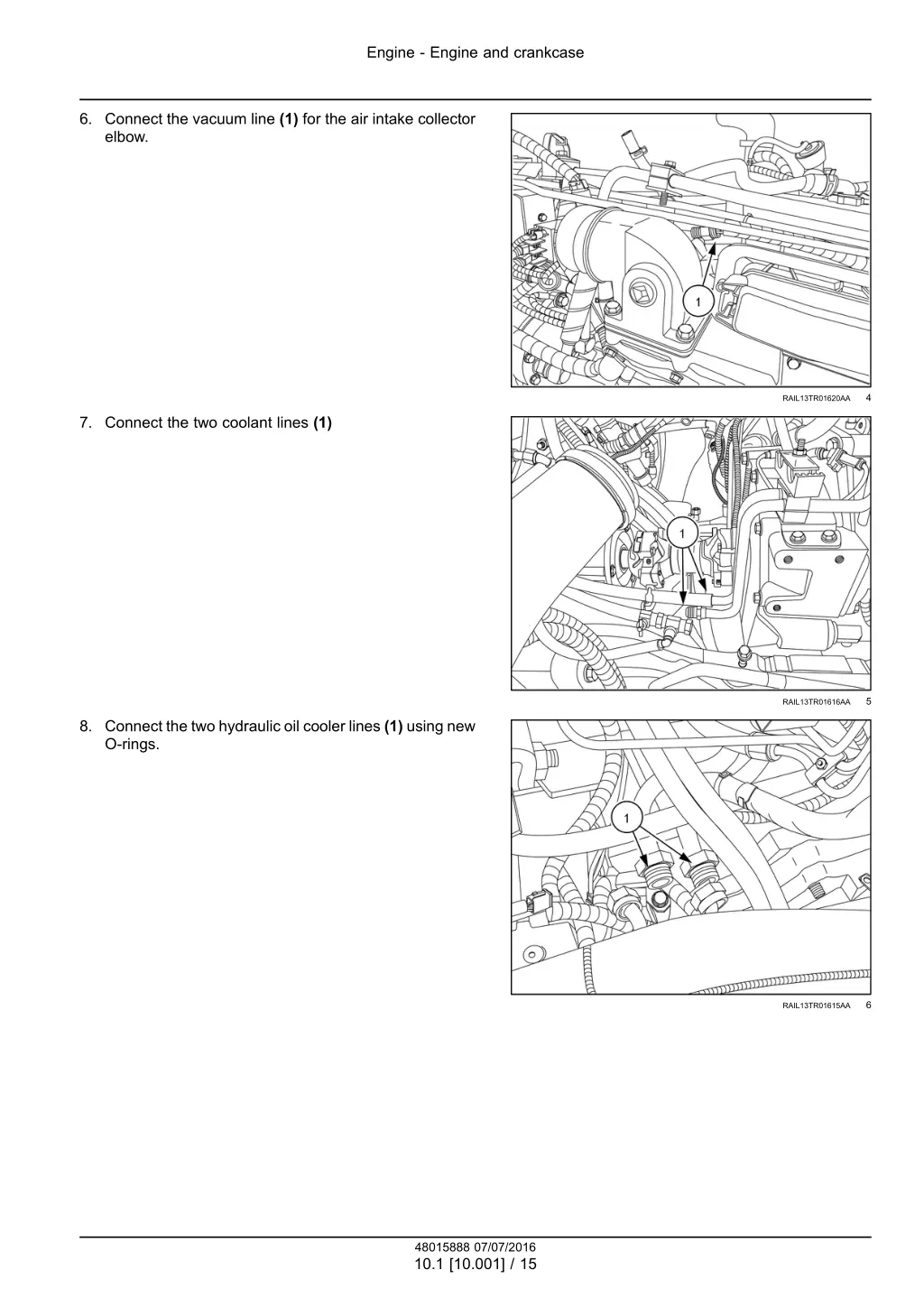 engine engine and crankcase 11