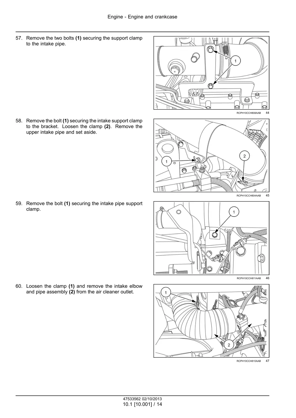 engine engine and crankcase 11