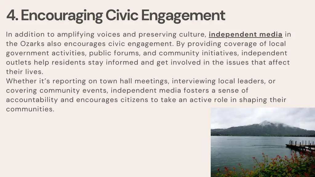 4 encouraging civic engagement