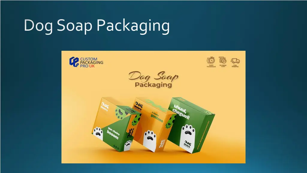 dog soap packaging