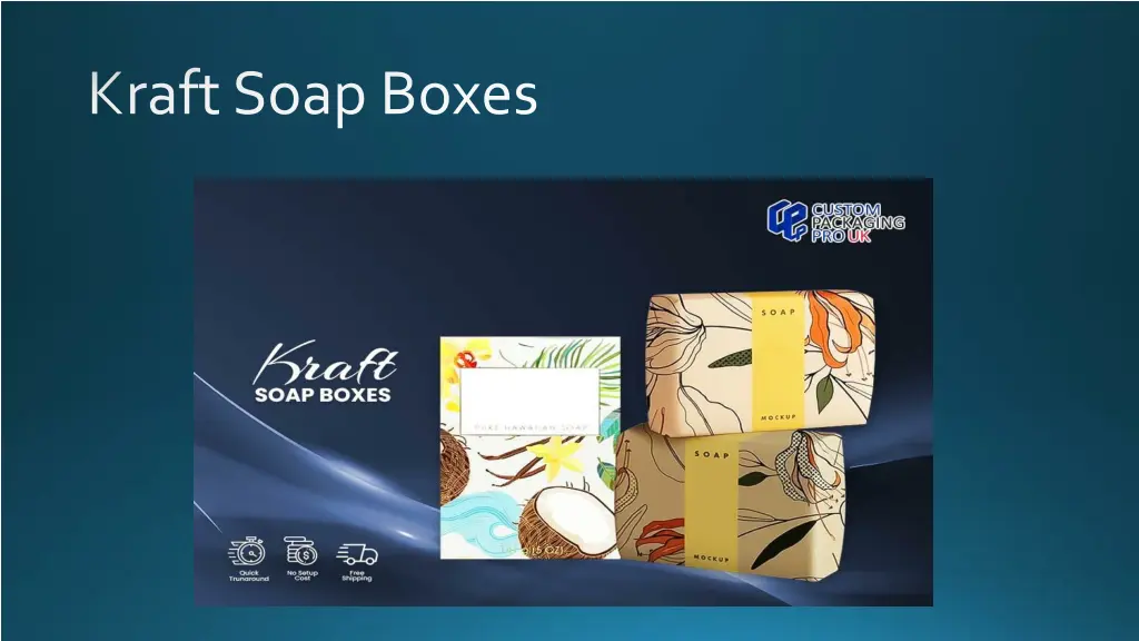 kraft soap boxes