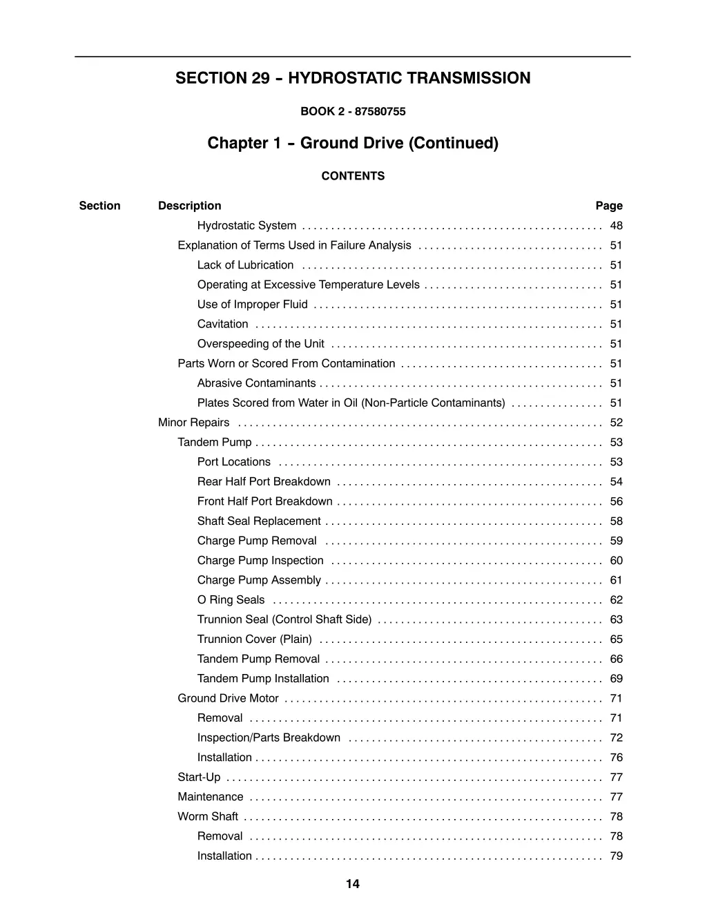 section 29 hydrostatic transmission 2