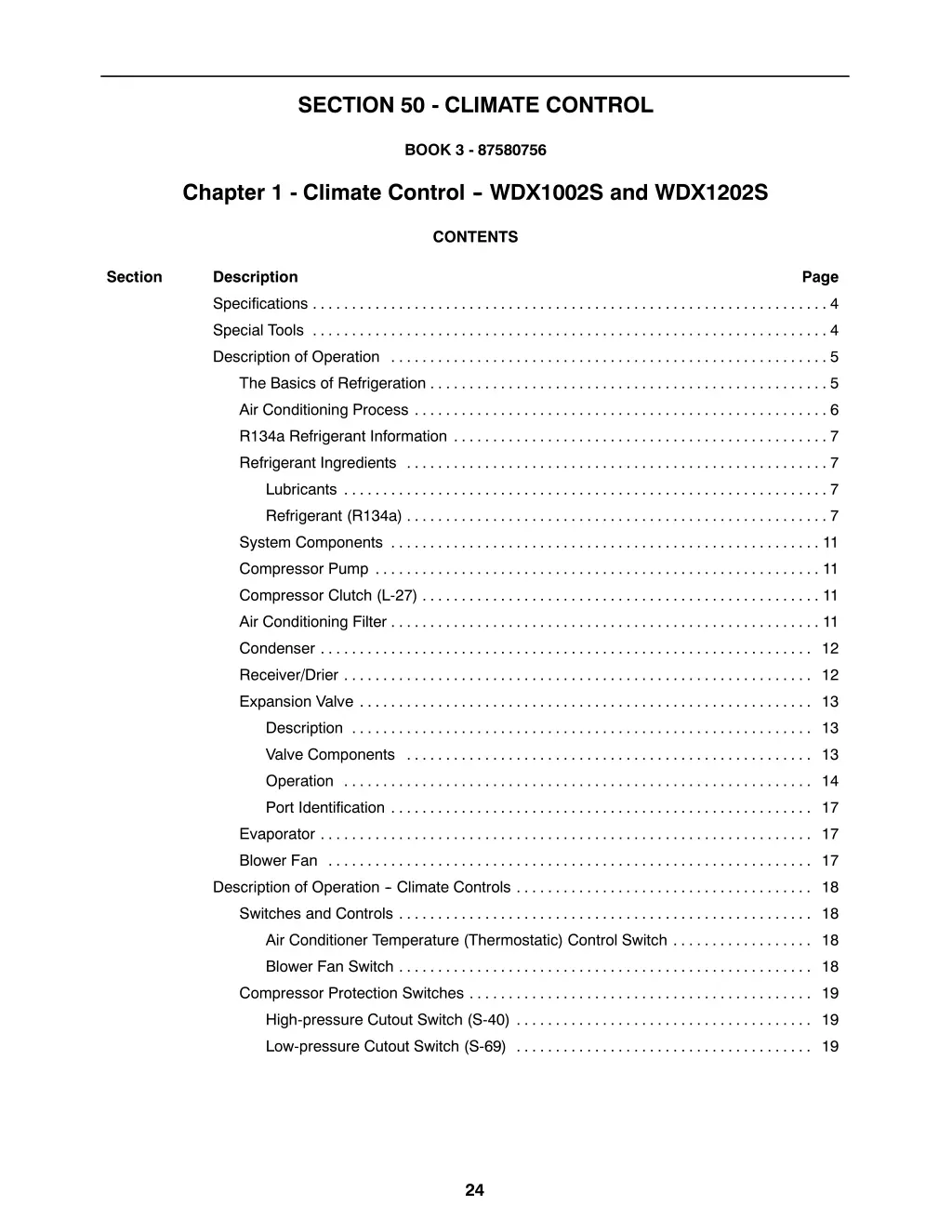 section 50 climate control