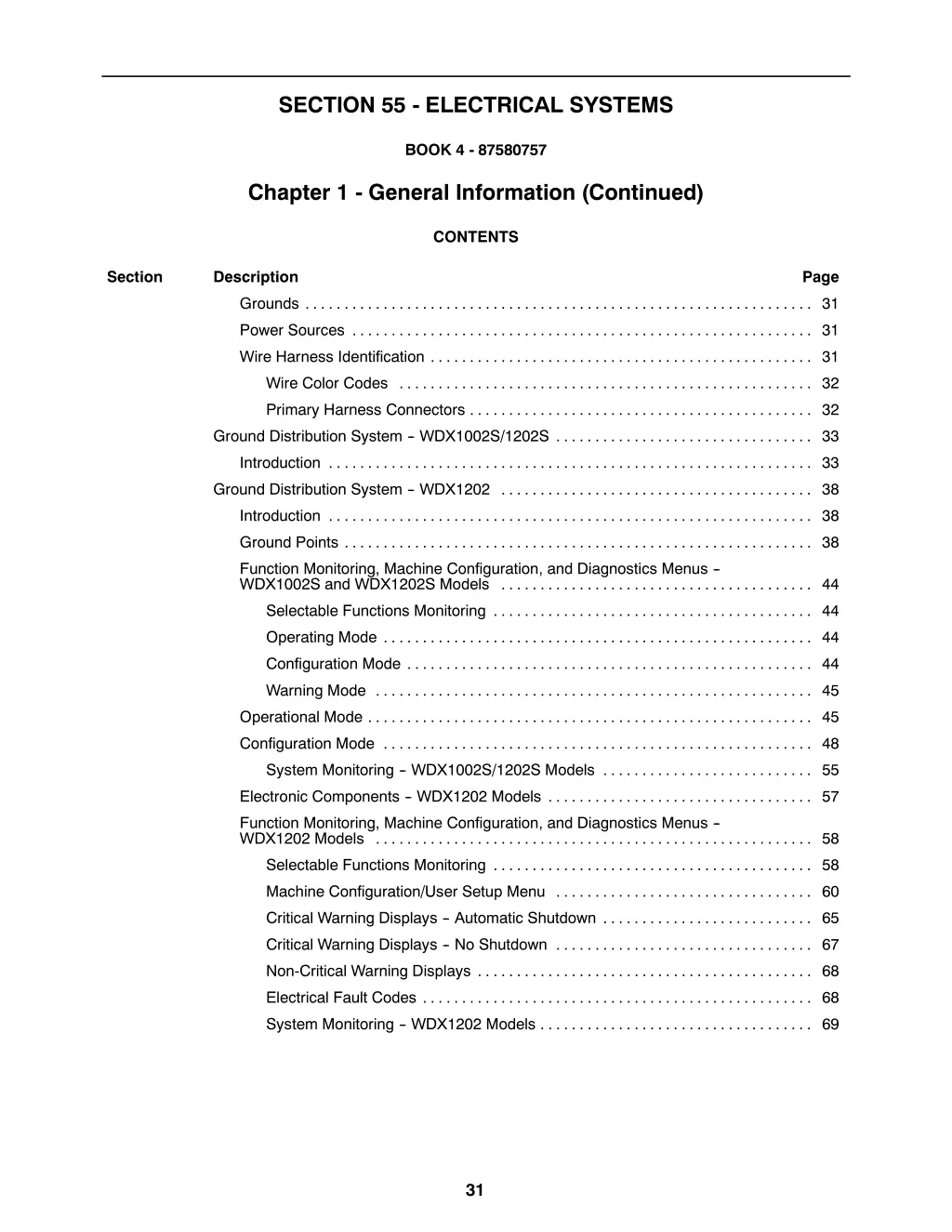 section 55 electrical systems 1