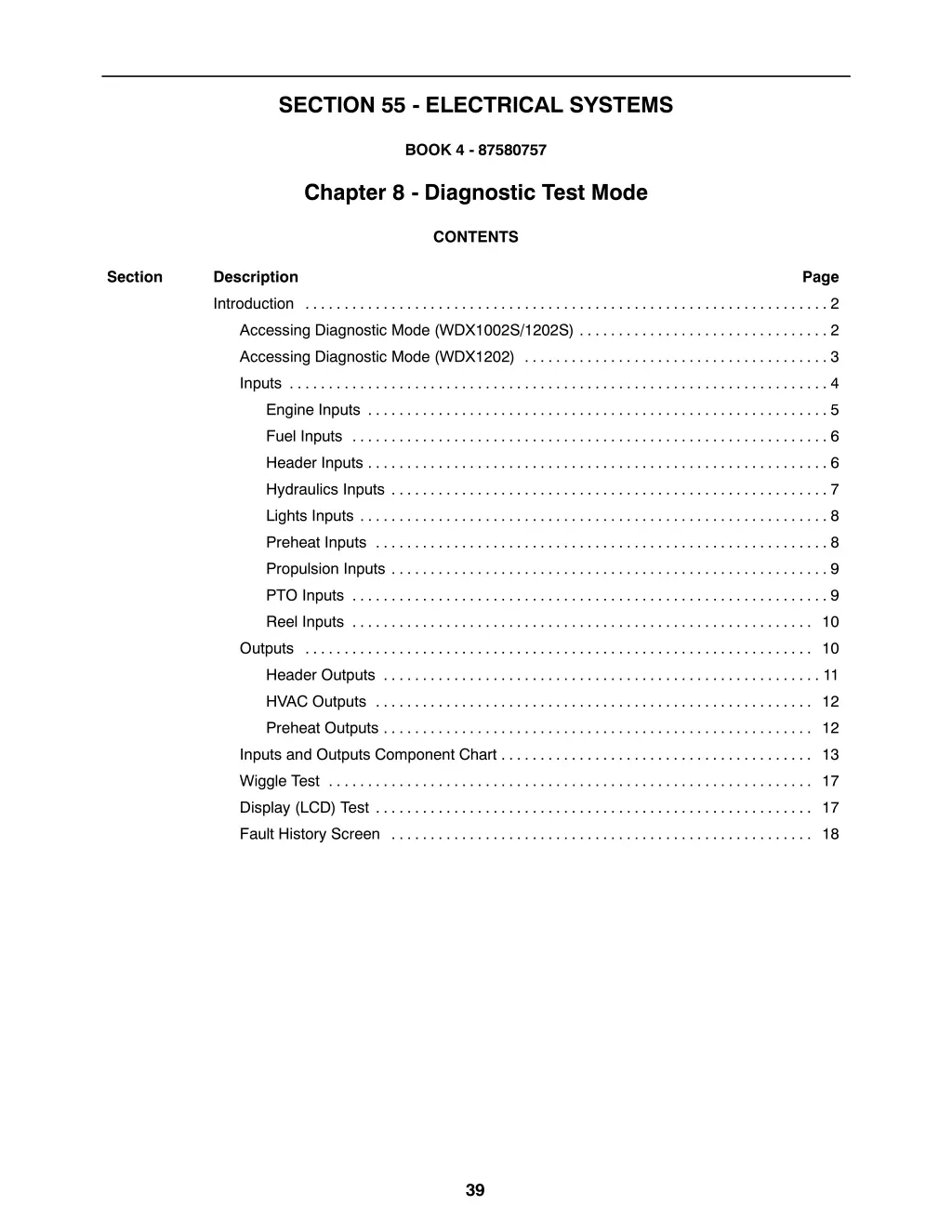 section 55 electrical systems 9