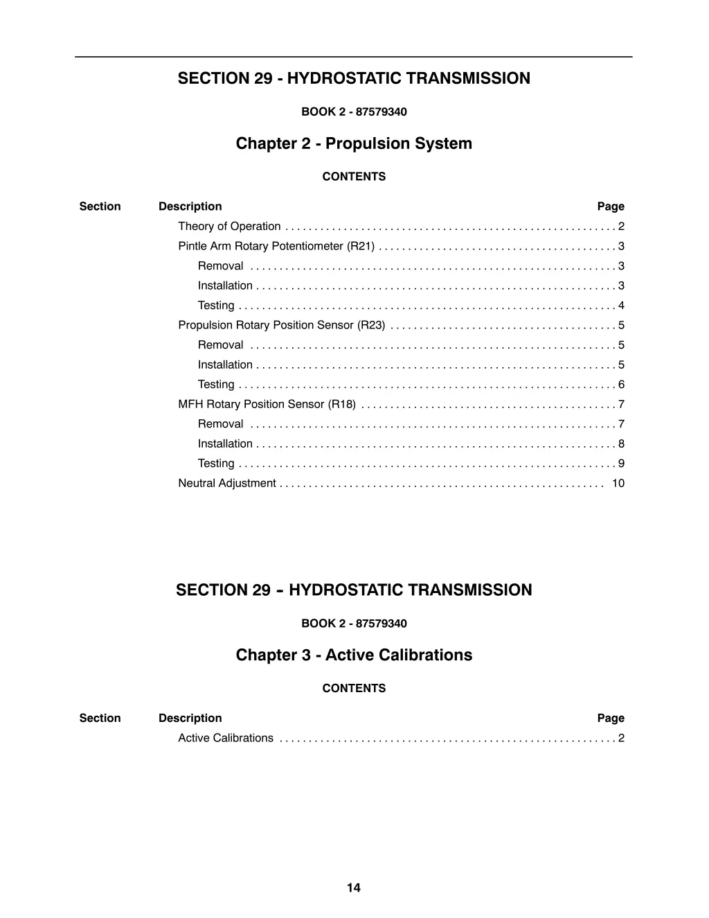 section 29 hydrostatic transmission 3