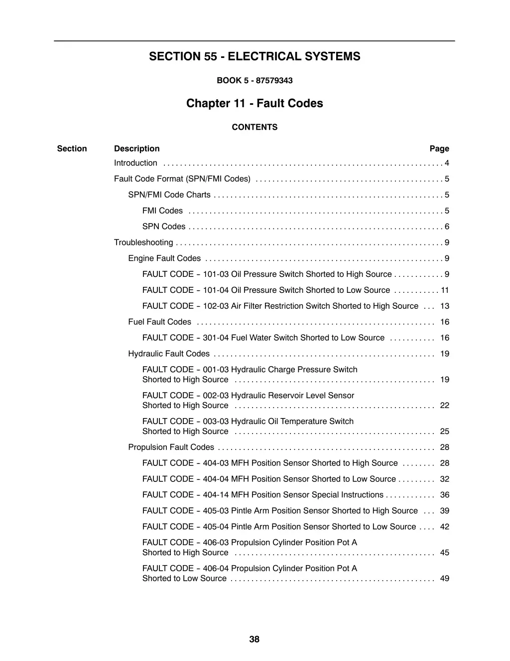 section 55 electrical systems 11