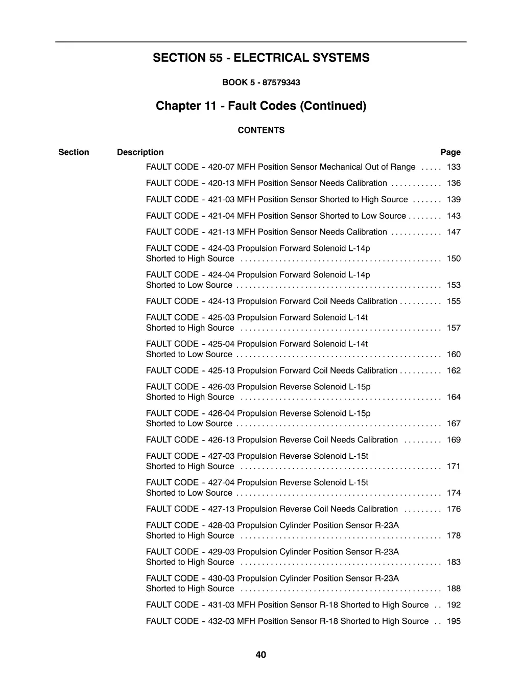 section 55 electrical systems 13