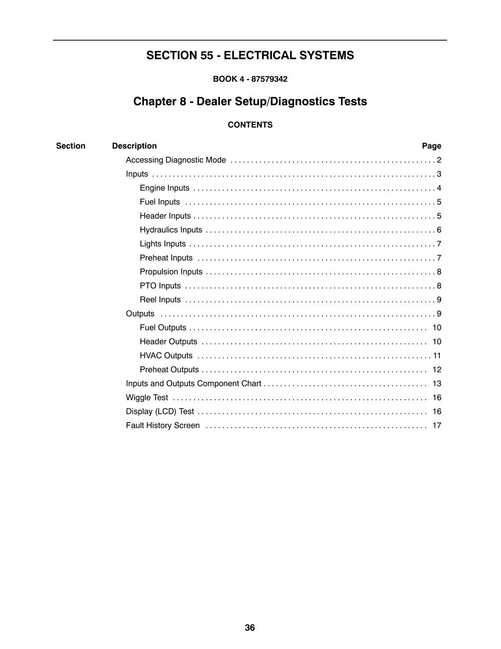 section 55 electrical systems 9