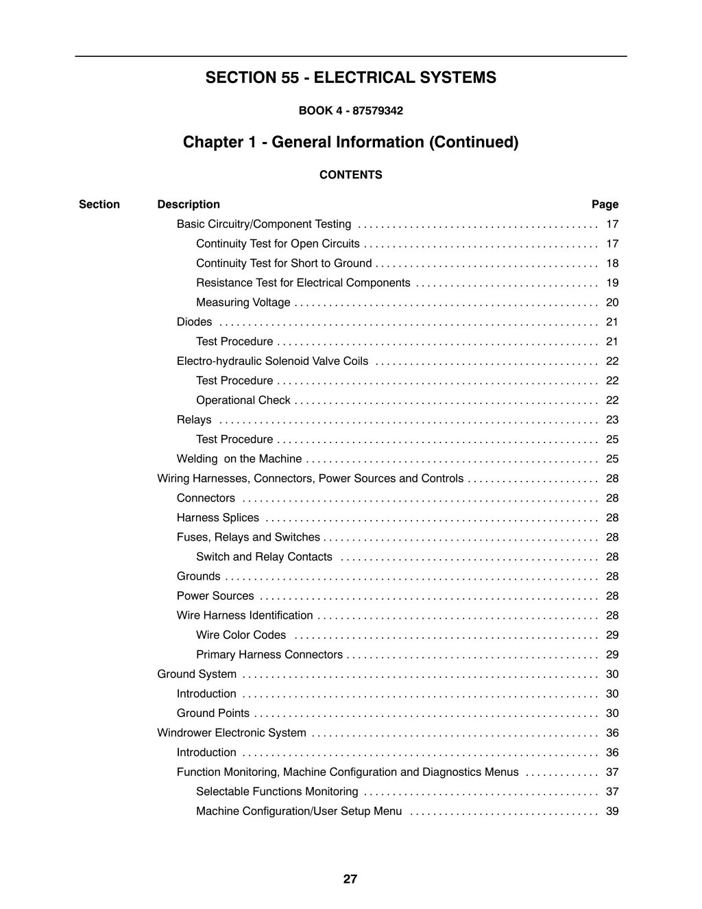 section 55 electrical systems