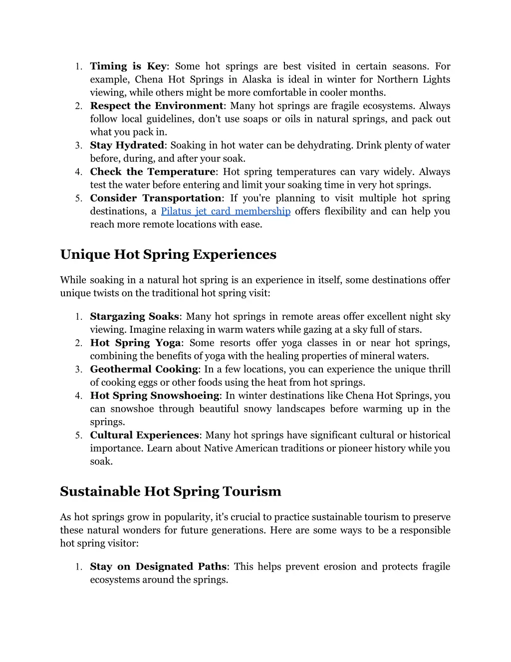 1 timing is key some hot springs are best visited